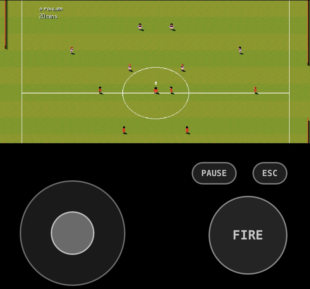 Sensible World of Soccer playable in your browser